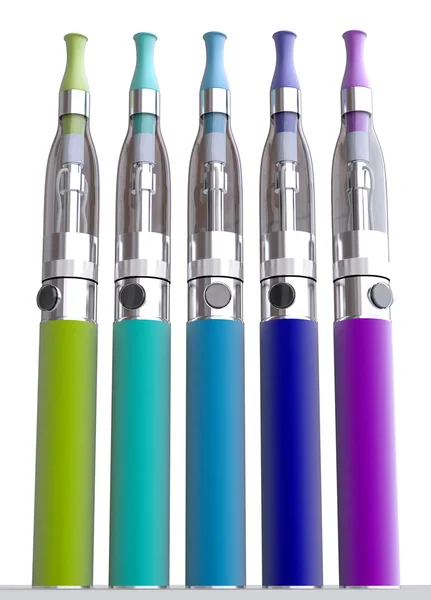 Colorful e-cigs — Stock Photo, Image