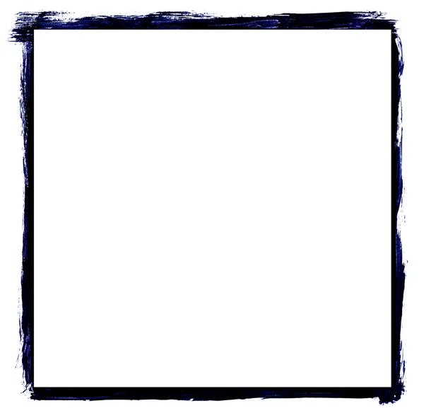 Темно-синяя рамка — стоковое фото