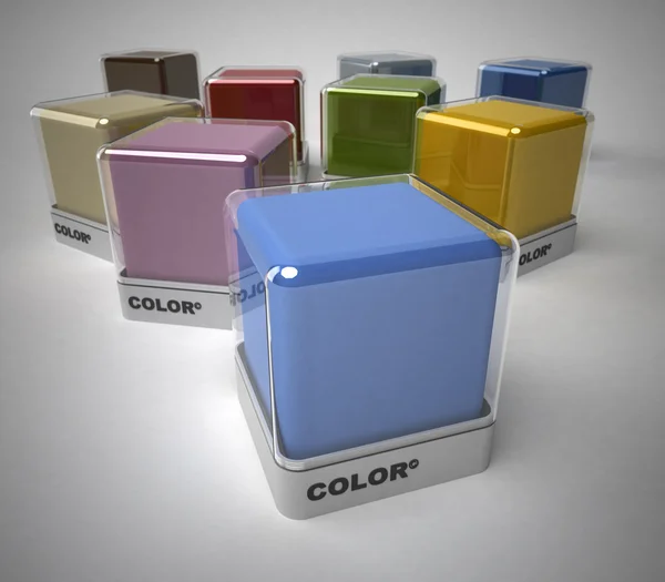 Color selection — Stock Photo, Image