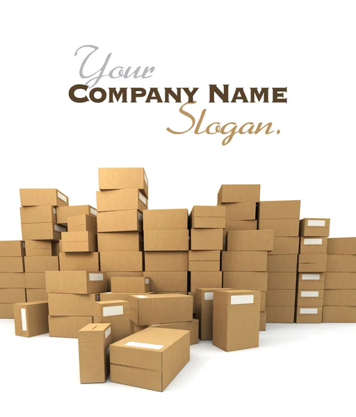 Heap of packages 2 — Stock Photo, Image