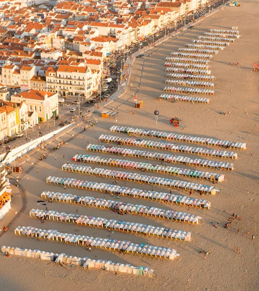 Portuguese beach from the cliffs — Stock Photo, Image