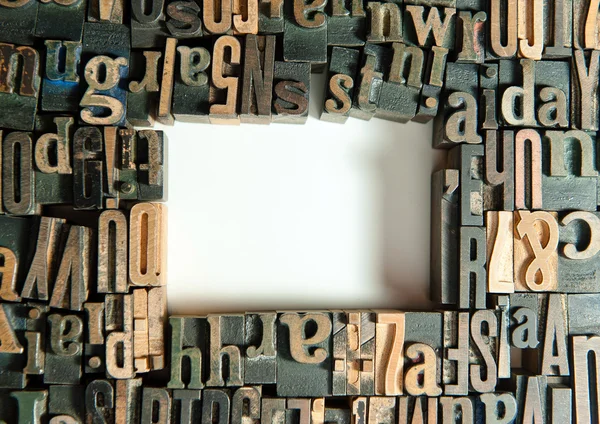 Print frame close-up — Stock Photo, Image