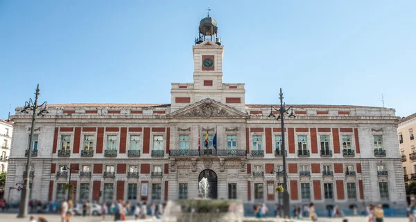 Πλατεία Puerta del sol — Φωτογραφία Αρχείου