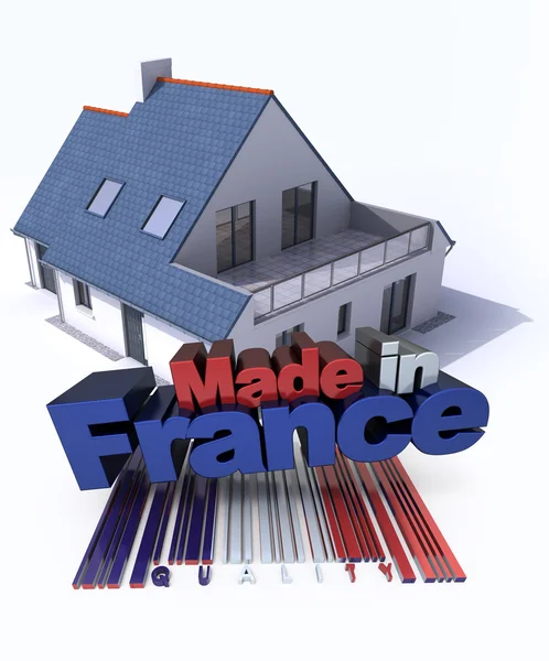 Casa made in France — Foto Stock