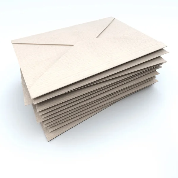 Pile of mail — Stock Photo, Image