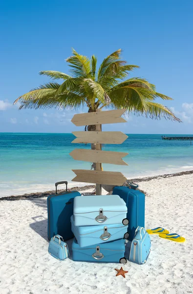Praias tropicais direções de férias — Fotografia de Stock