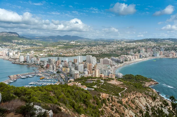 Calpe utsikt — Stockfoto