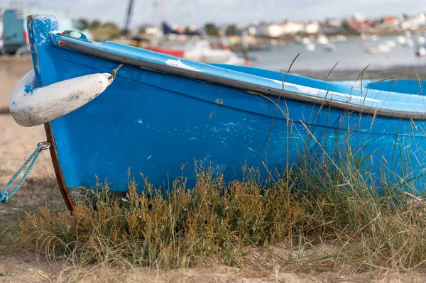 Blue boat — Stock Photo, Image