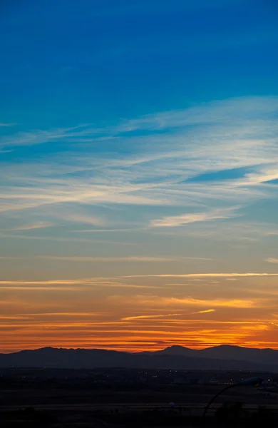 Pôr do sol — Fotografia de Stock