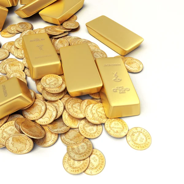 Gold treasure — Stock Photo, Image