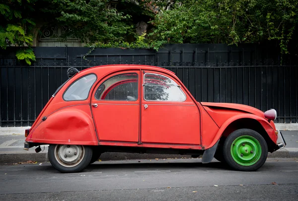 Deux chevaux en París — Foto de Stock