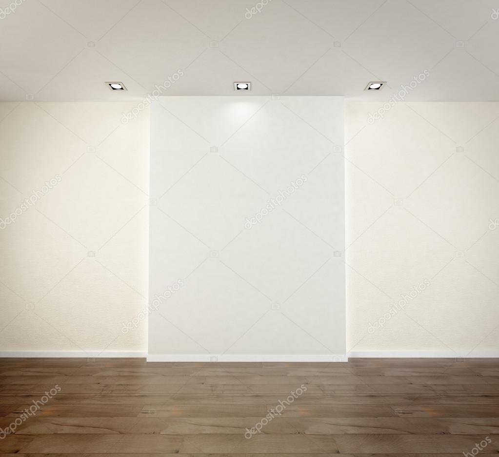 Rendering of an empty room