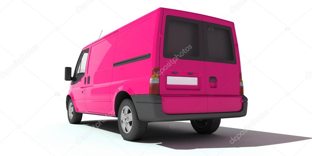 pink van
