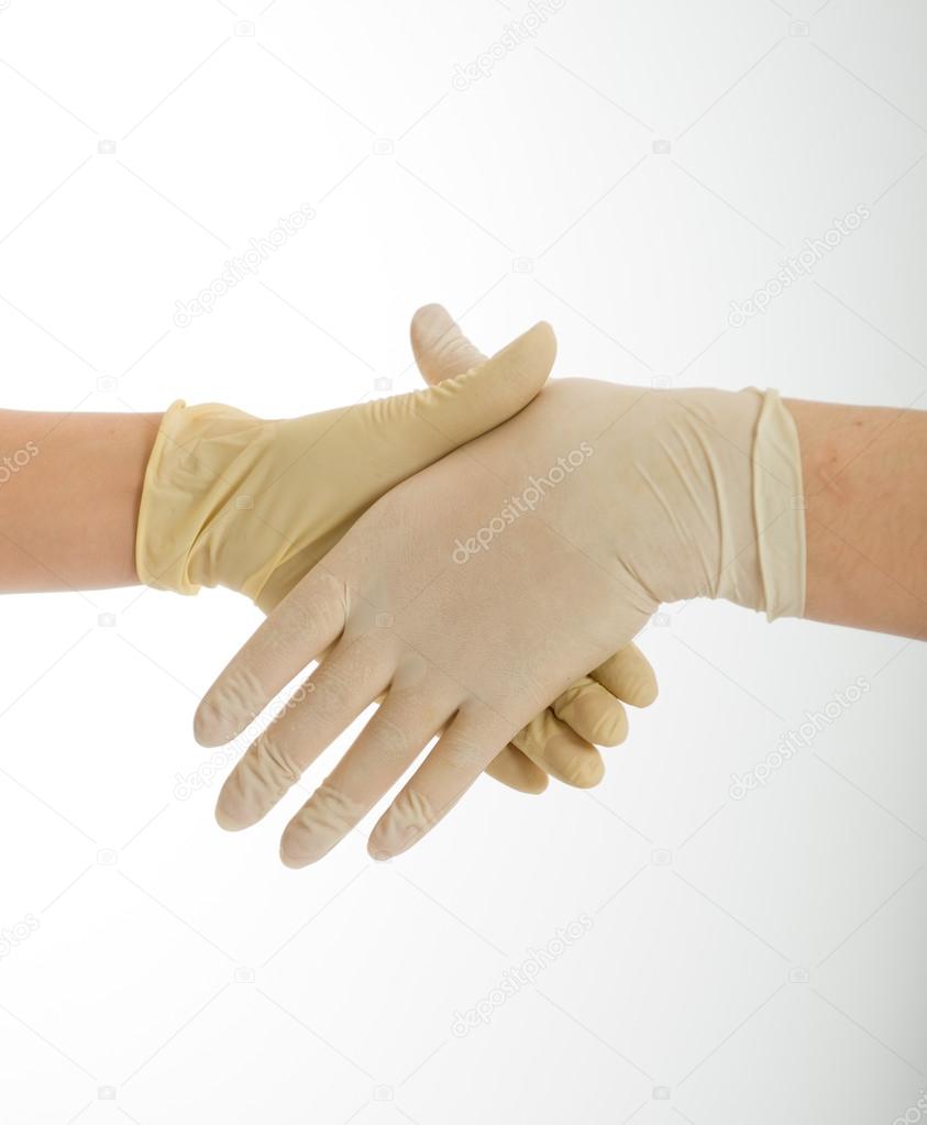 Hygienic handshake