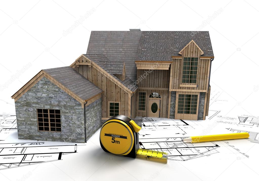 Rustic house construction