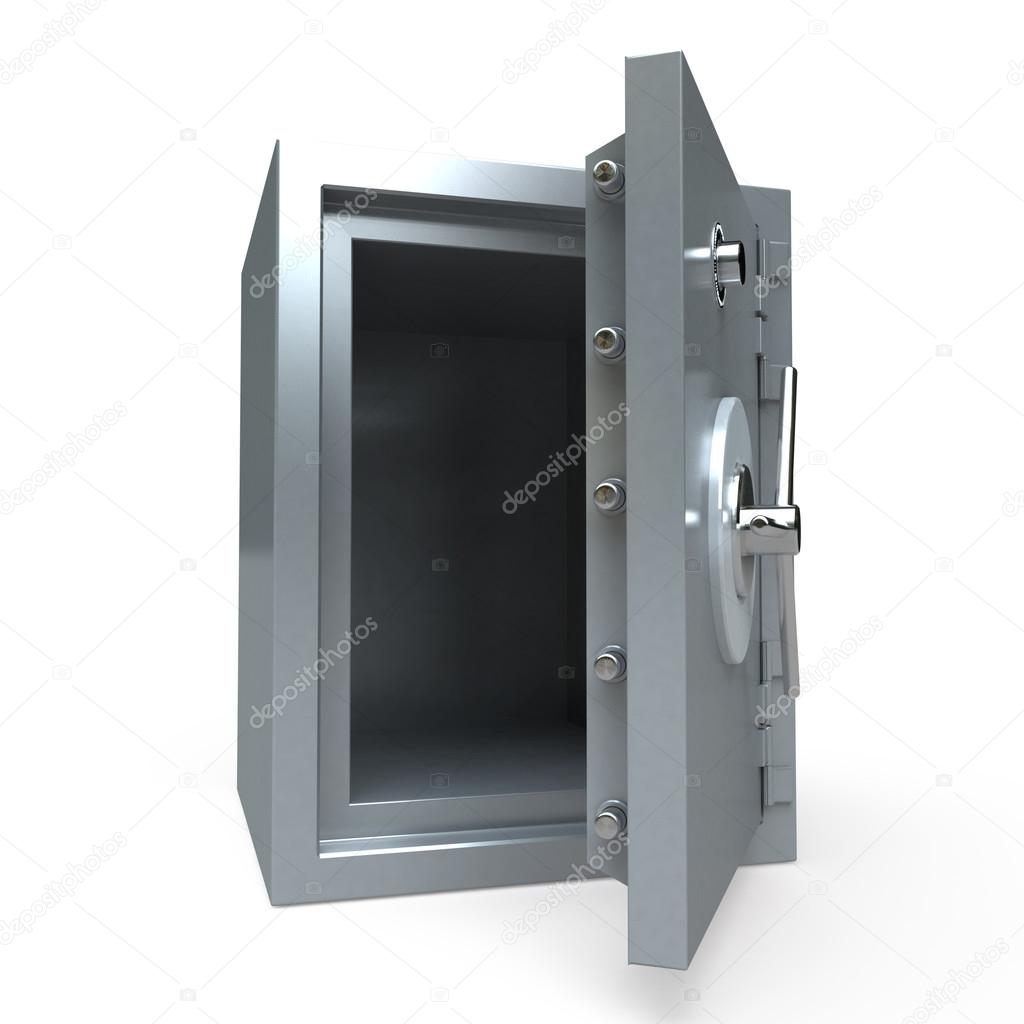 Open empty safe