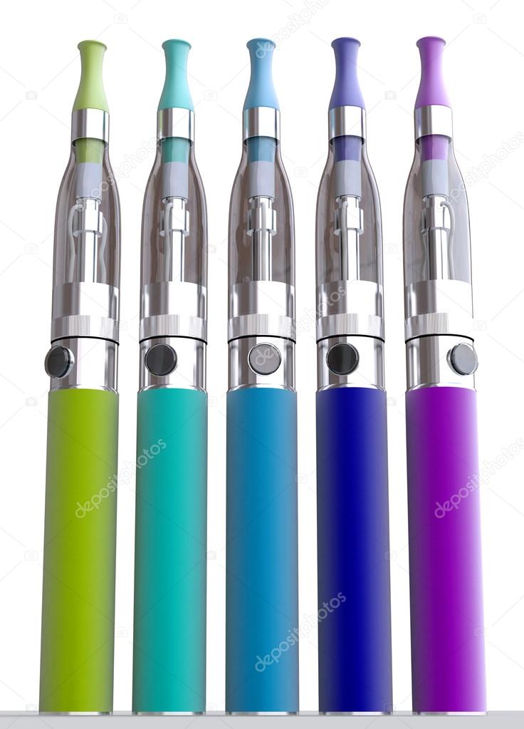 Colorful e-cigs