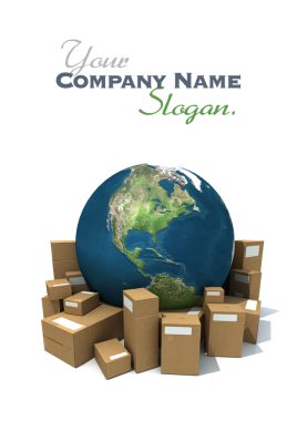 Paketleri sloganı ile dünya