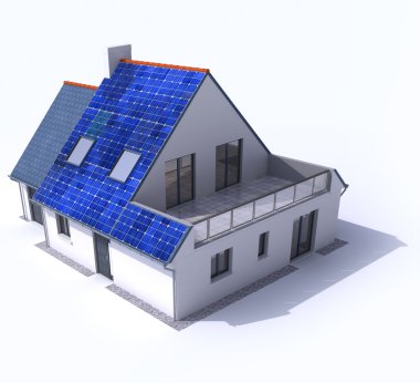Güneş enerjili ev