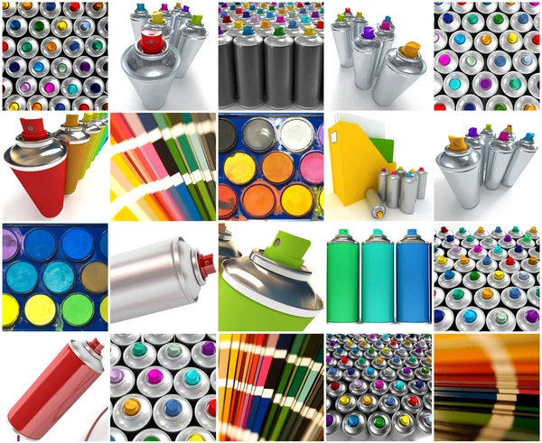 Paint collection — Stock Photo, Image