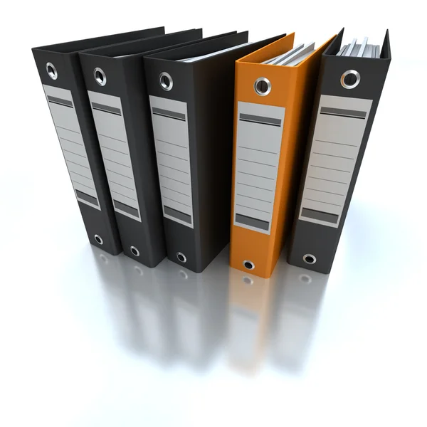 Arkivering och organisera information — Stockfoto