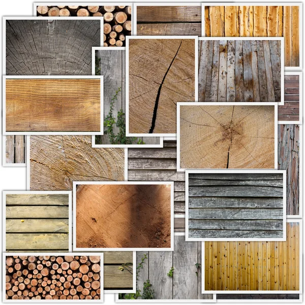 Collezione legno — Foto Stock