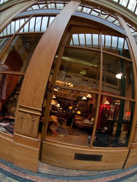 Boutique, Fish eye — Stockfoto