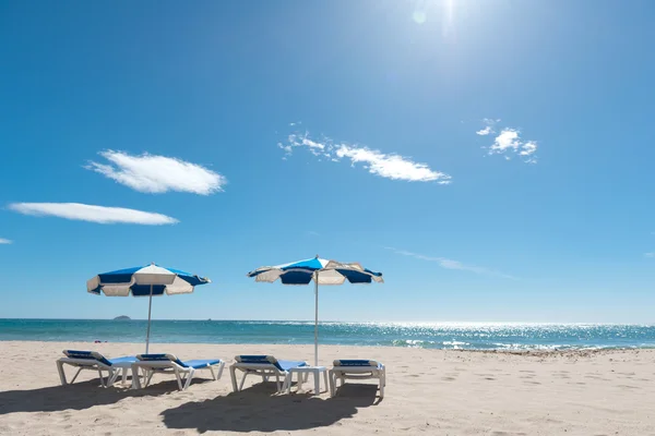 Ruhige Szene am Strand — Stockfoto