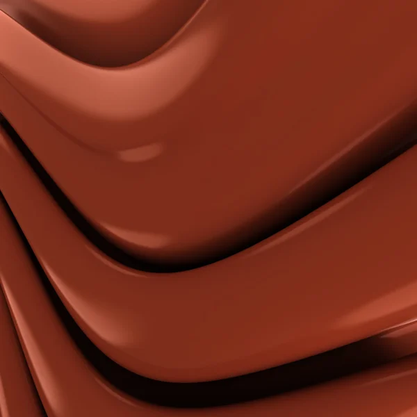 Abstract chocolate rippled texture — Stock Photo, Image