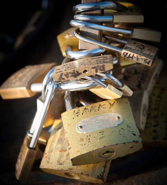 Lovers padlock c — Stock Photo, Image