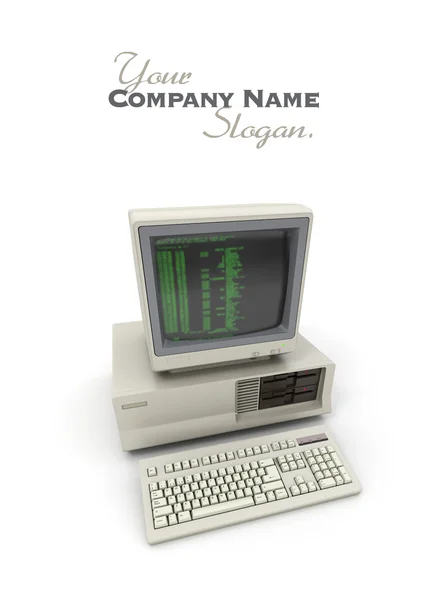 Vintage computer — Stock Photo, Image