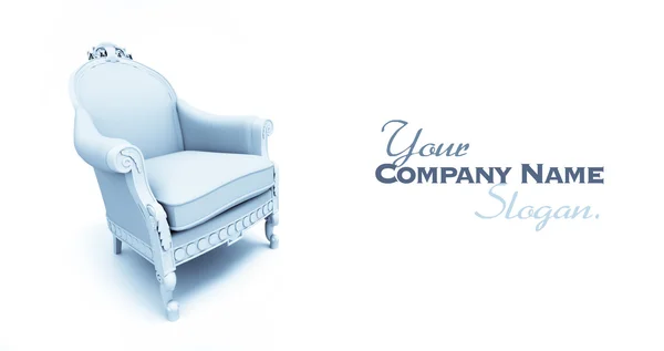 Majestic armchair — Stock Photo, Image