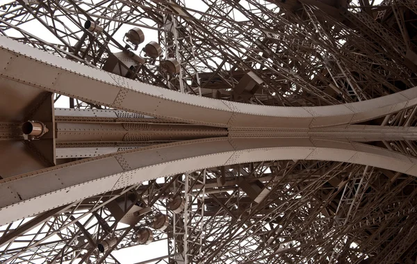 Eiffel tower partia el — Stock Photo, Image