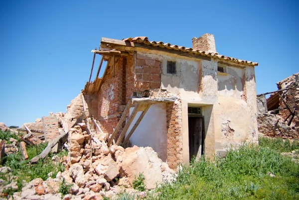 House in ruins Royalty Free Stock Photos