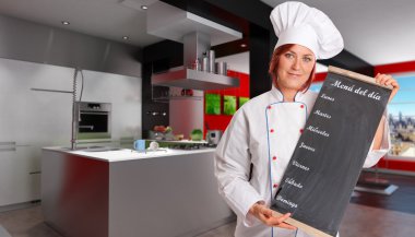 Evde profesyonel şef tarafından hafta menüsü