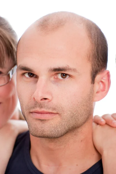 Porträt eines jungen Mannes — Stockfoto