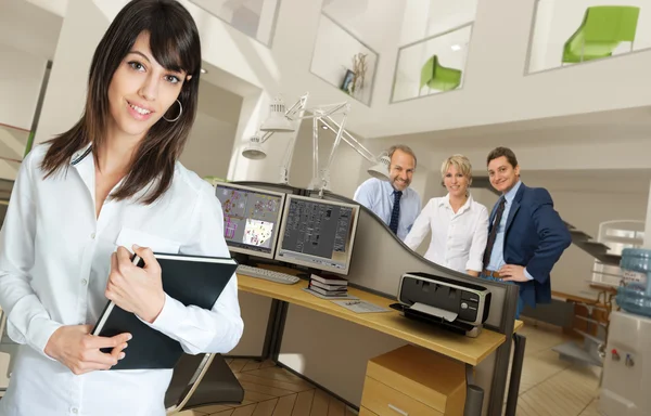 Office scener — Stockfoto