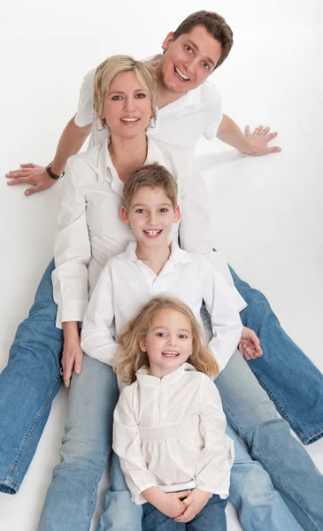 Familia feliz — Foto de Stock