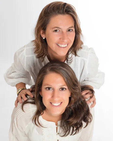 Irmãs atraentes — Fotografia de Stock