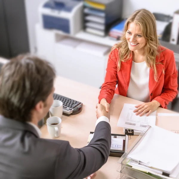 Zakelijke deal — Stockfoto