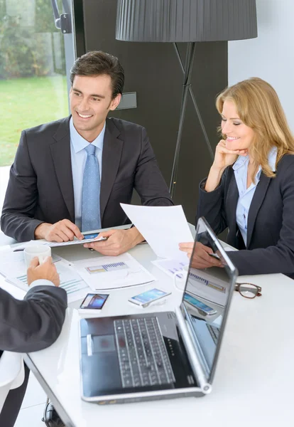 Wirtschaftsgespräch — Stockfoto