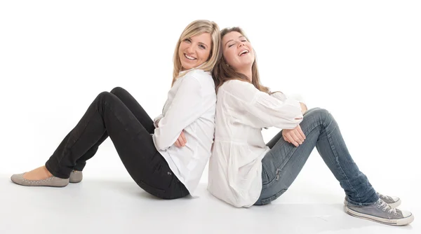 Laughing female friends — Stock Photo, Image