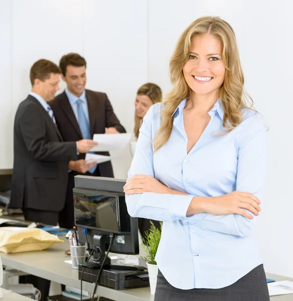 Female business manager — Stock Photo, Image