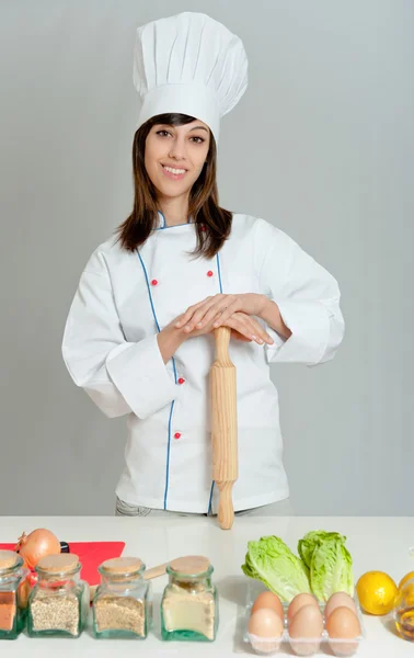 Gelukkig bakken — Stockfoto