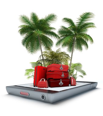 tatil seyahat app kırmızı
