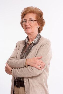 Üst düzey Bayan bej