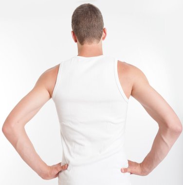 Erkek arka görünüm