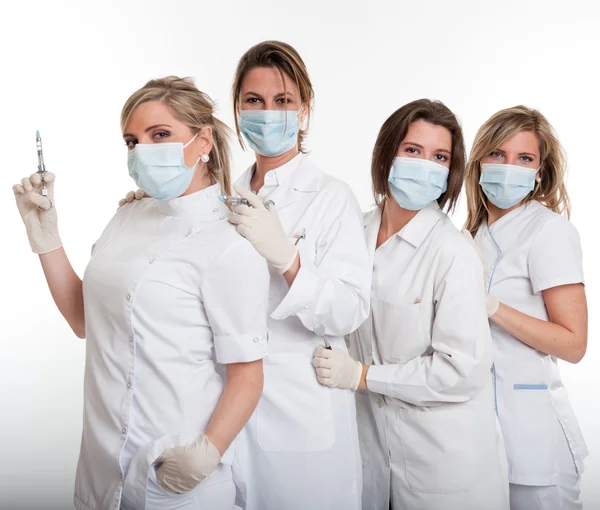 Funny dentists — Stock Photo, Image