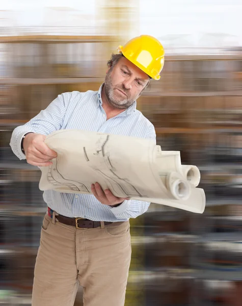 Shouting businessman — Stock Photo, Image