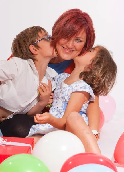 Großer Familiengeburtstag — Stockfoto